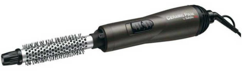 BABYLISS Air Styler BAB2675TTE Garantija 12 mėn., Statinės skersmuo 19 mm, Šildymo lygių skaičius 2, Šukos formavimui, Temperatūra (maks.) 100 °C, 700 W, Pilkas