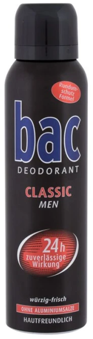 BAC Classic Dezodorantas vyrams, 150 ml