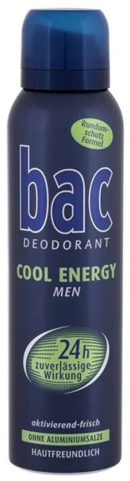 BAC Cool Energy Dezodorantas vyrams, 150 ml