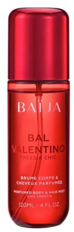 Baija Paris Baija Bal Valentino Hydrating & Refreshing Body Purškiklis, 120 ml