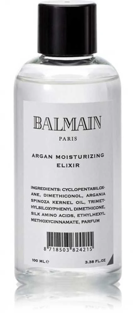 Balmain Argan Moisturizing Eliksyras drėkinamasis eliksyras plaukams, 100 ml