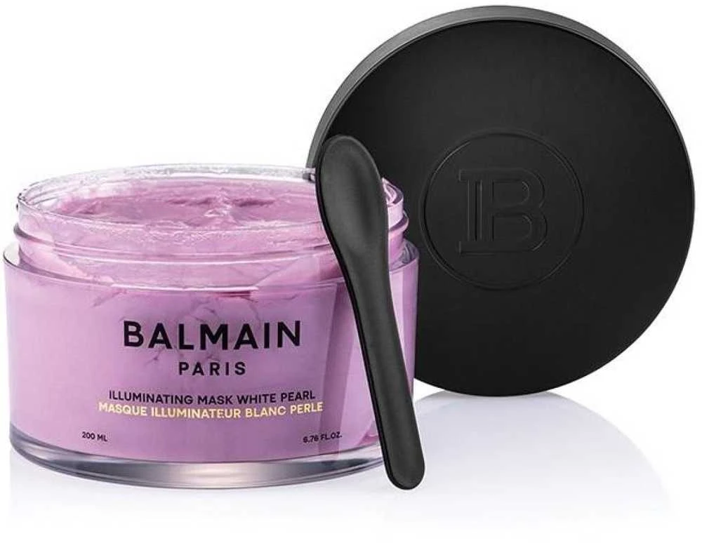 Balmain Brightening kaukė šviesiems ir paryškintiems plaukams Baltas Pearl (šviečianti kaukė) 200 ml