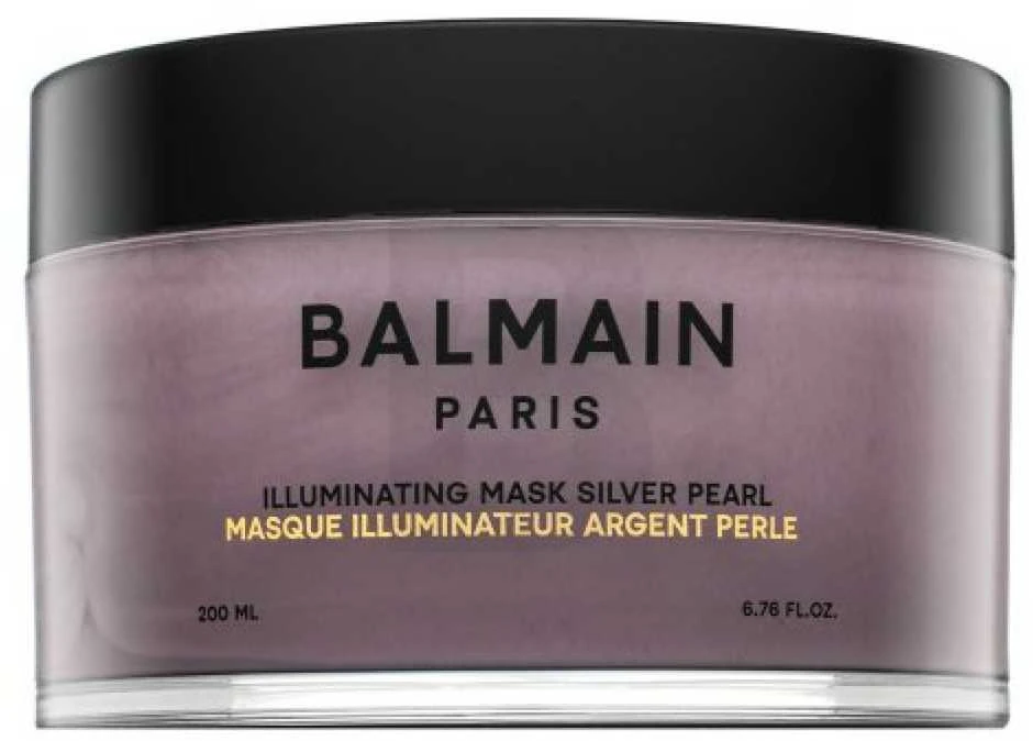 Balmain Brightening kaukė šviesiems ir žiliems plaukams Sidabrinis Pearl (šviečianti kaukė) 200 ml