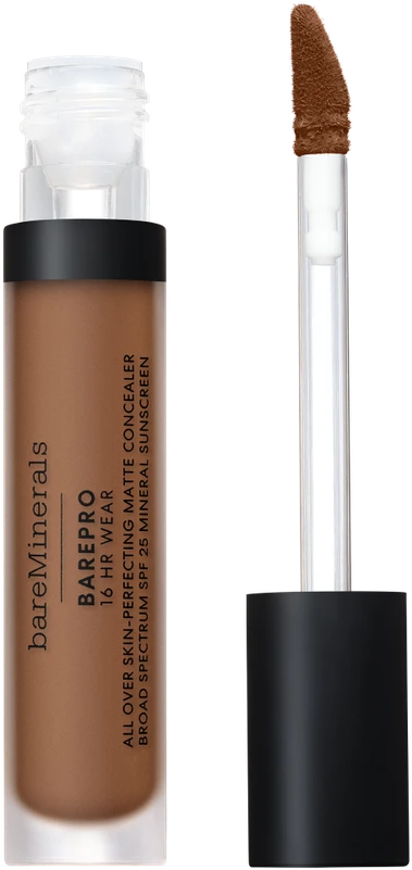 Bare Minerals Bareminerals Barepro 16h All Over Skin-Perfecting Matte Maskuoklis Mineral SPF 25 maskuoklis, atspalvis: Medium Deep 450 Neutral, 7.5 ml