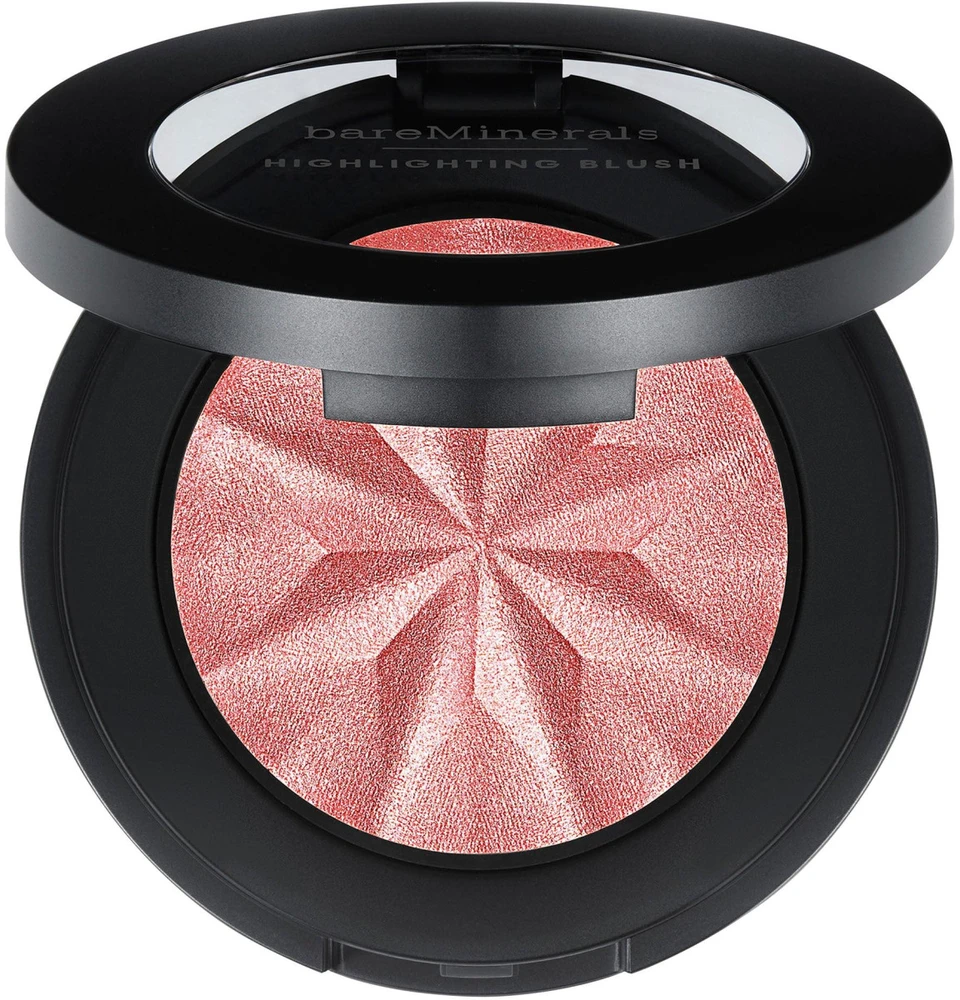 Bare Minerals Bareminerals Gen Nude Highlighting Blush 2-in-1 švytėjimo suteikianti priemonė ir skaistalai, atspalvis: Rožinė Glow, 3.8 g