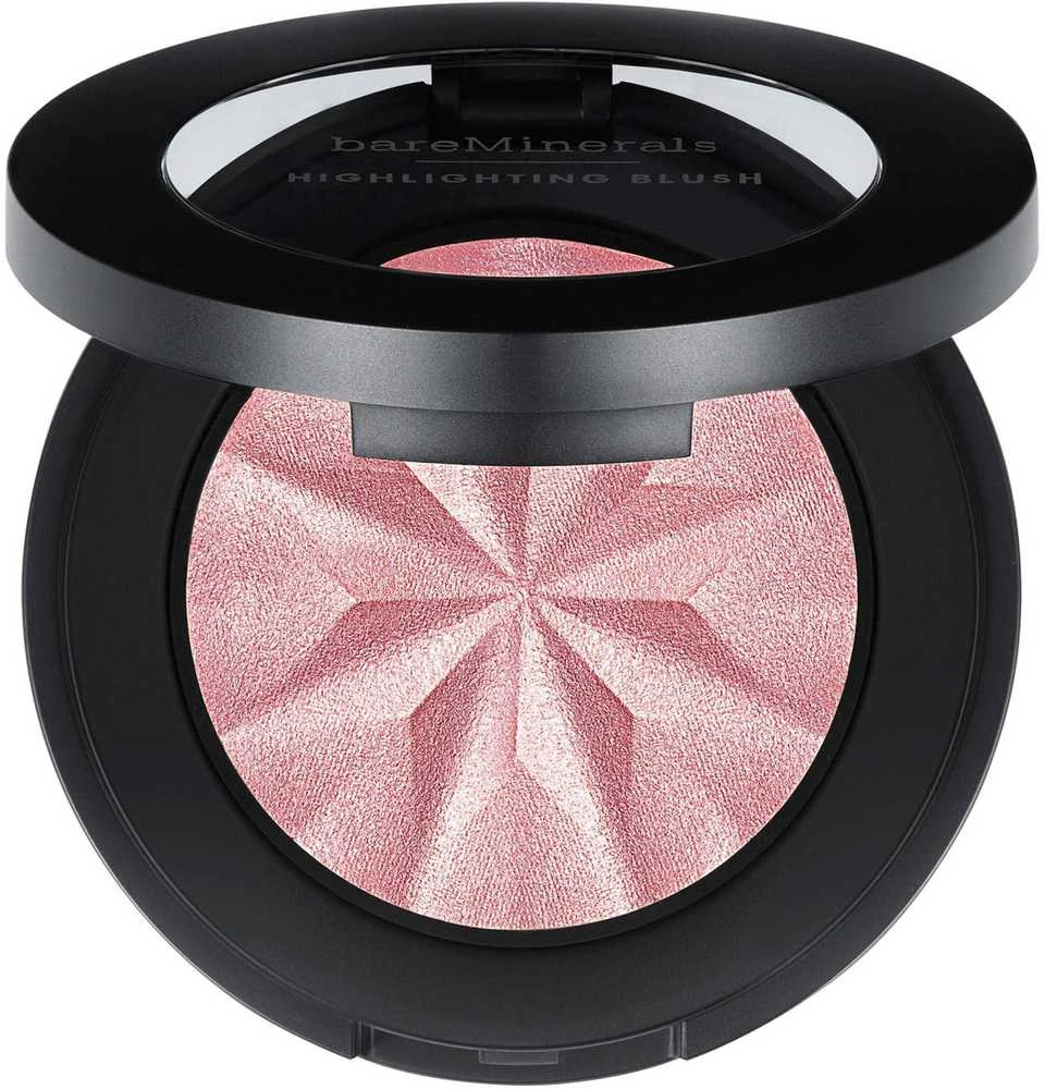 Bare Minerals Bareminerals Gen Nude Highlighting Blush 2-in-1 švytėjimo suteikianti priemonė ir skaistalai, atspalvis: Rose Glow, 3.8 g