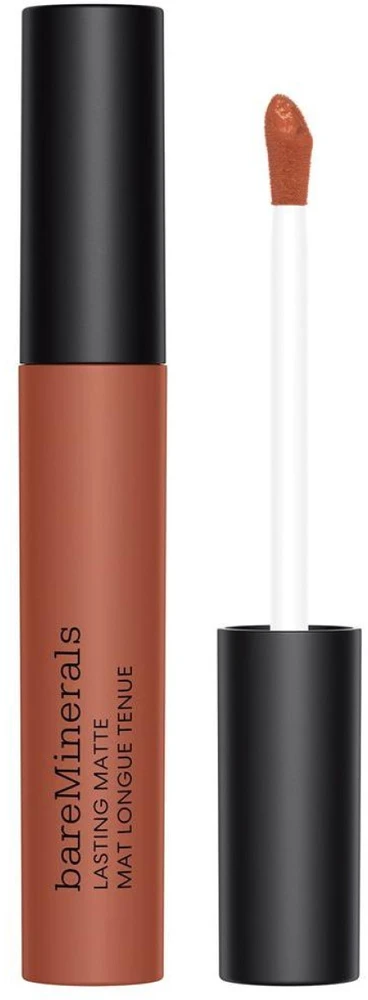 Bare Minerals Bareminerals Mineralist Lasting Matte Liquid Lipstick ilgai išliekantys matiniai skysti lūpų dažai, atspalvis: Determined, 3.5 ml