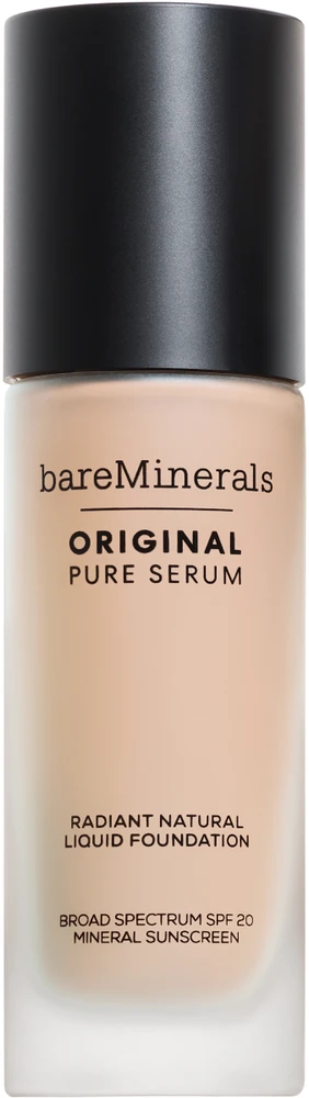 Bare Minerals Bareminerals Original Pure Serum Liquid Foundation skystas makiažo pagrindas, atspalvis: Fair Cool 1, 30 ml