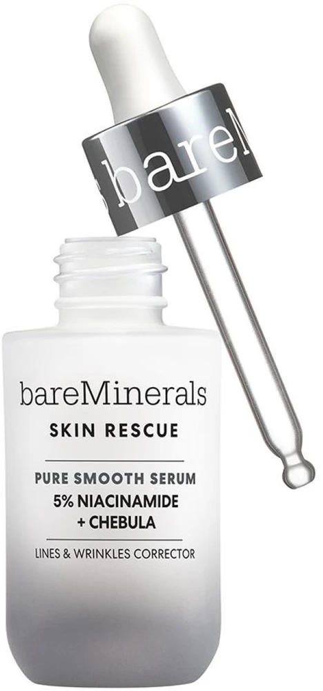 Bare Minerals Bareminerals Skin Rescue Pure Smooth Serum veido serumas, 30 ml