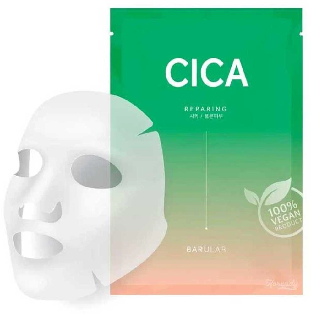 Barulab Cica Repairing Face Mask atkurianti lakštinė veido kaukė, 23 g