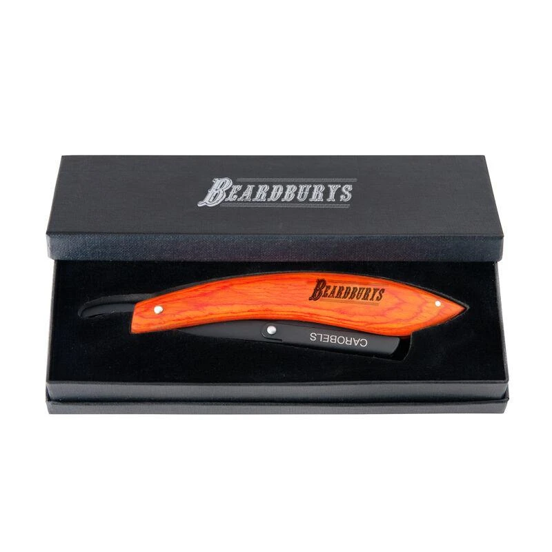 Beardburys Razor Deluxe Edition nerūdijančio plieno skustuvas