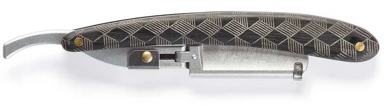 Beardburys Razor Master Double Juodas nerūdijančio plieno skustuvas