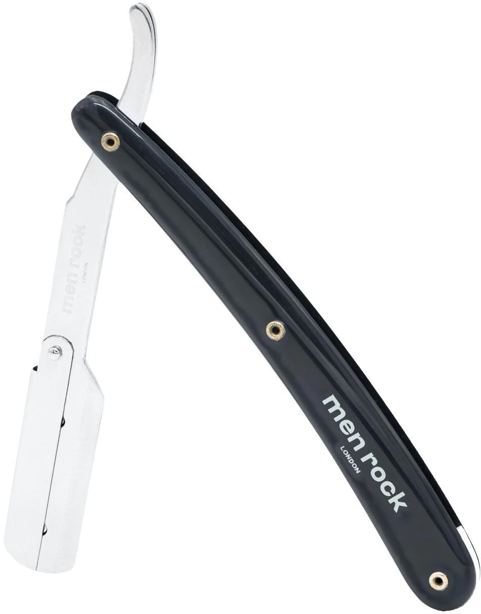 Men Rock Shavette The Cut Throat Razor vienašmenis skutimosi peilis, 1 vnt.