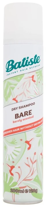 Batiste Bare Sausas šampūnas sausas šampūnas, 200 ml