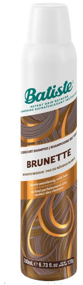 Sausas šampūnas plaukams su dažančiu efektu Batiste Medium &amp; Brunette Sausas šampūnas 200ml