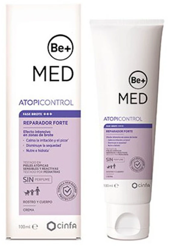 "Be+ Atopic Skin Forte" vietinių sričių kremas 100ml
