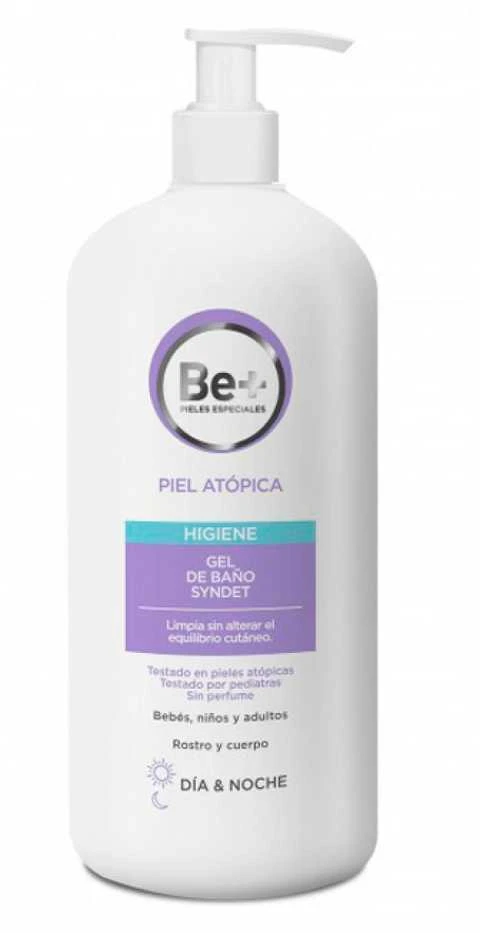 "Be+ Atopinė oda" Vonios gelis be muilo 400ml
