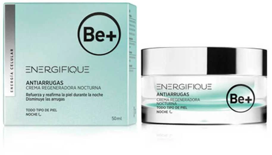 "Be+ Energifique" naktinis regeneruojantis kremas nuo raukšlių 50ml