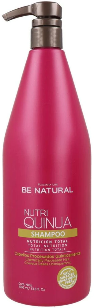 Be Natural Nutri Quinua Šampūnas šampūnas, 1000 ml