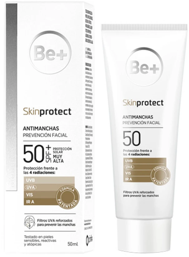 "Be+ Skin Protect" apsauga nuo pigmentinių dėmių Spf50 50ml