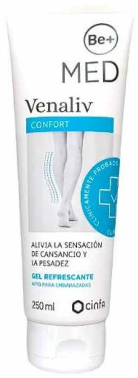 BE+ Venaliv Comfort Gel Tired Legs gelis pavargusioms kojoms, 250 ml
