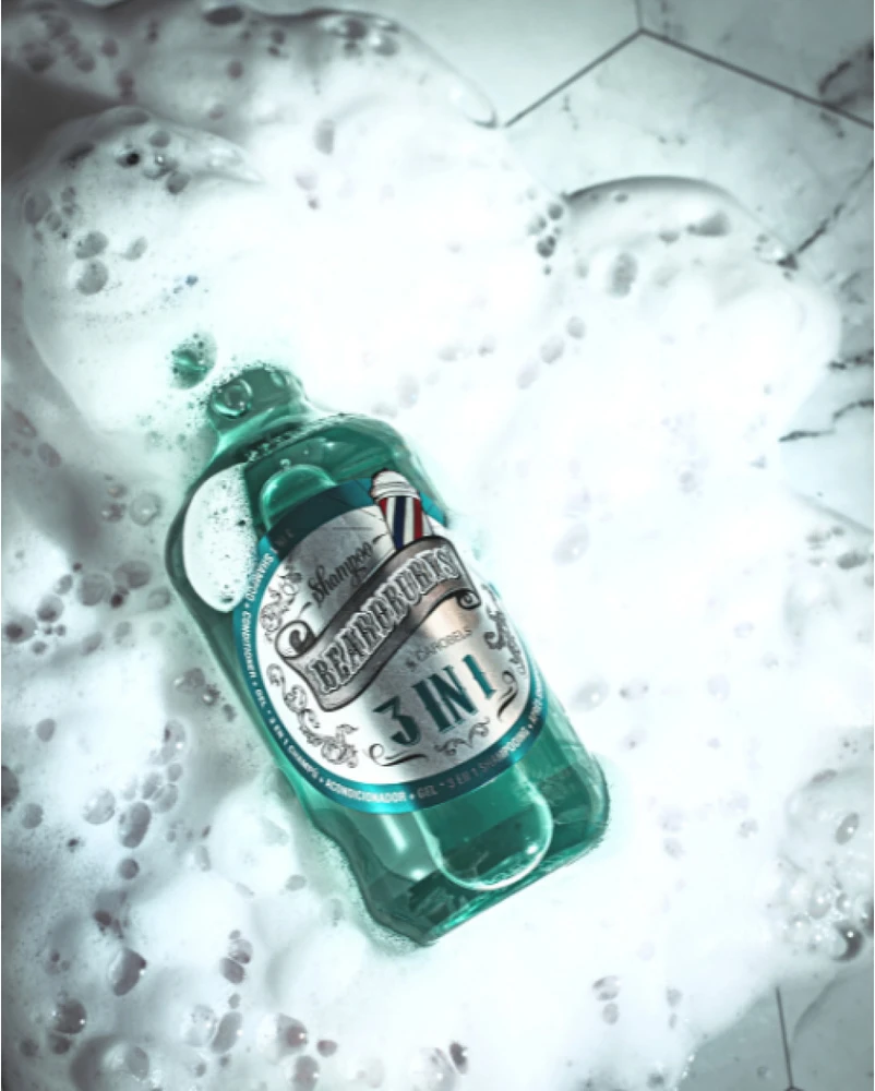 Beardburys 3in1: šampūnas, dušo gelis, kondicionierius viename, 100 ml