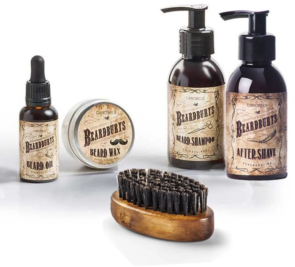 Beardburys Beard Kit barzdos rinkinys su barzdos šukomis