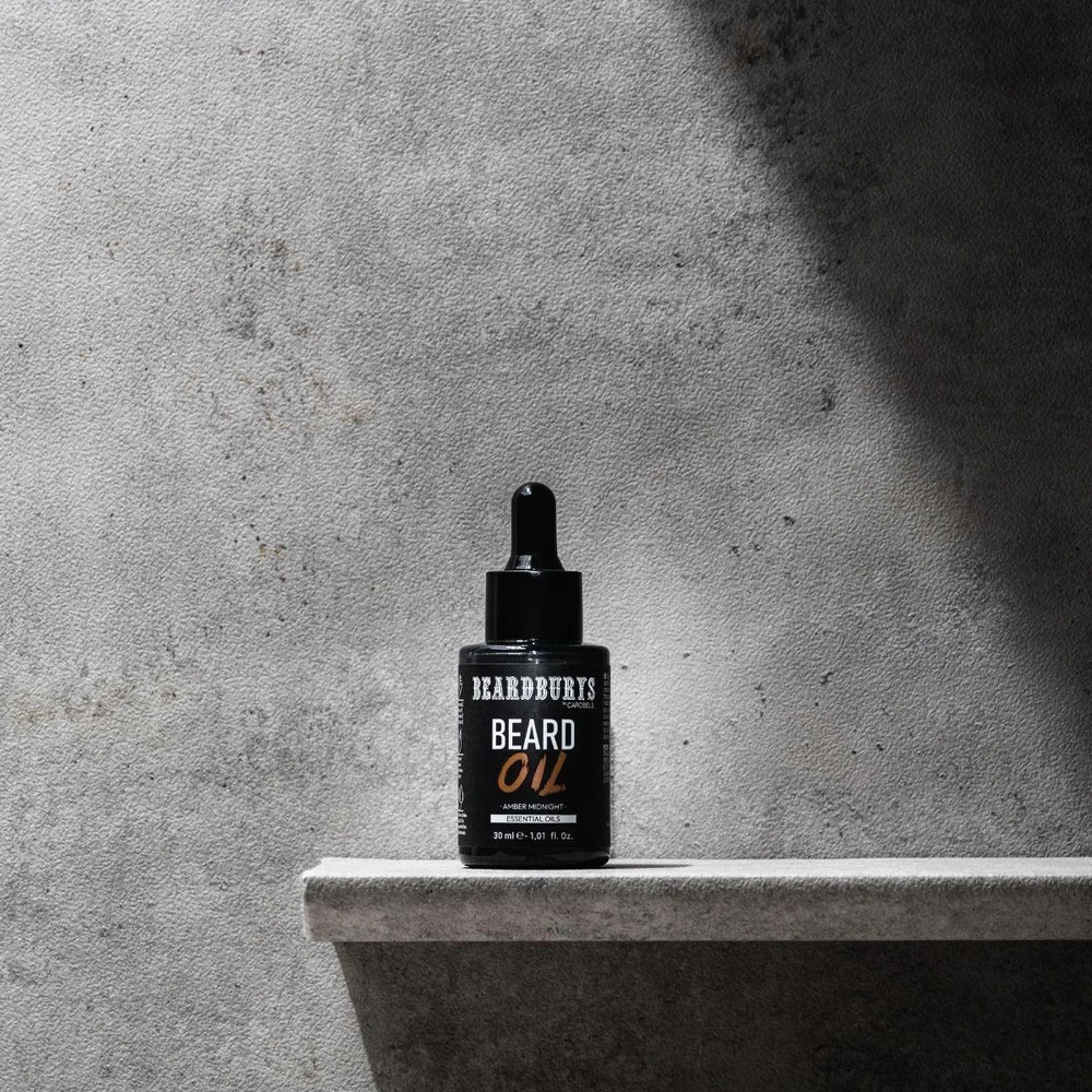 Beardburys Beard Oil Amber Midnight barzdos aliejus, 30 ml