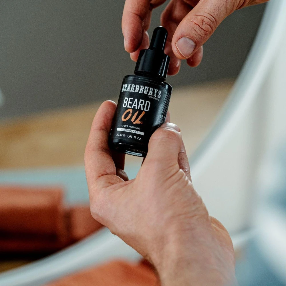 Beardburys Beard Oil Amber Midnight barzdos aliejus, 30 ml