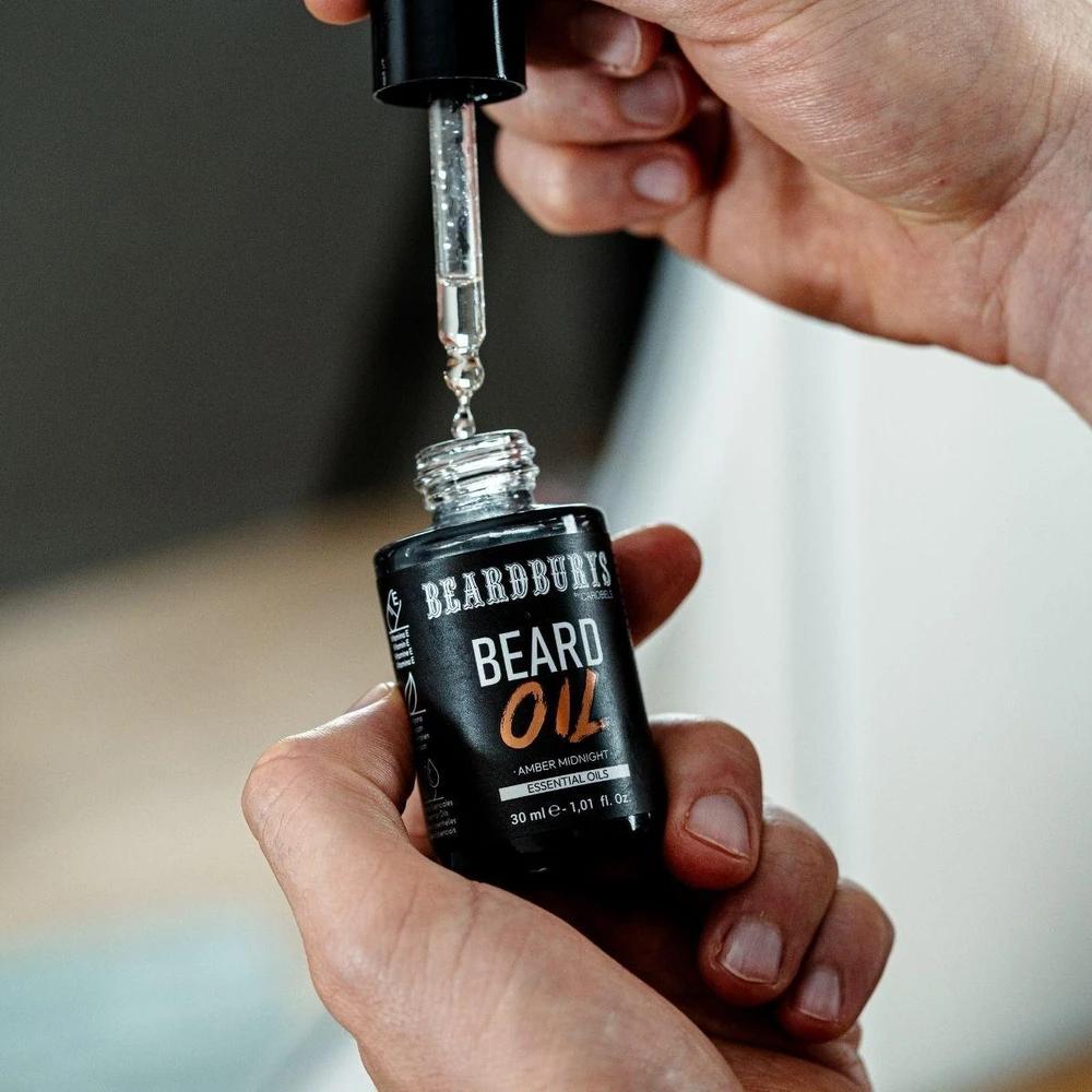 Beardburys Beard Oil Amber Midnight barzdos aliejus, 30 ml