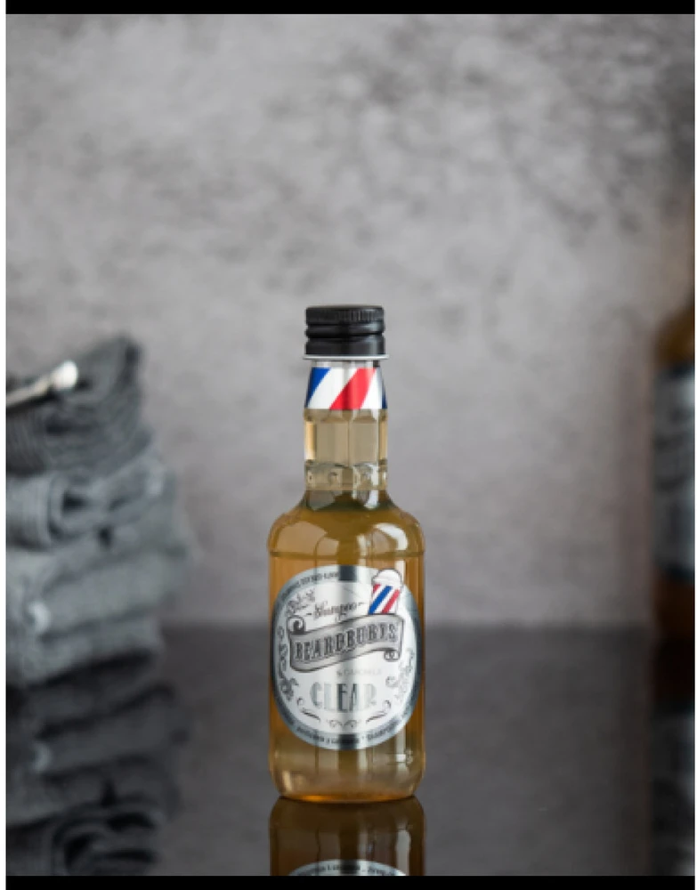 Beardburys Clear giliai valantis plaukų šampūnas, 100 ml