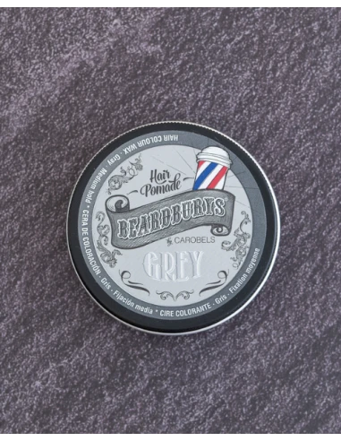 Beardburys Color Wax Pilkas Pilkos spalvos dažanti pomada, 100 ml