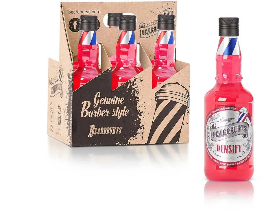 Beardburys Densify plaukus stiprinantis šampūnas, 330 ml
