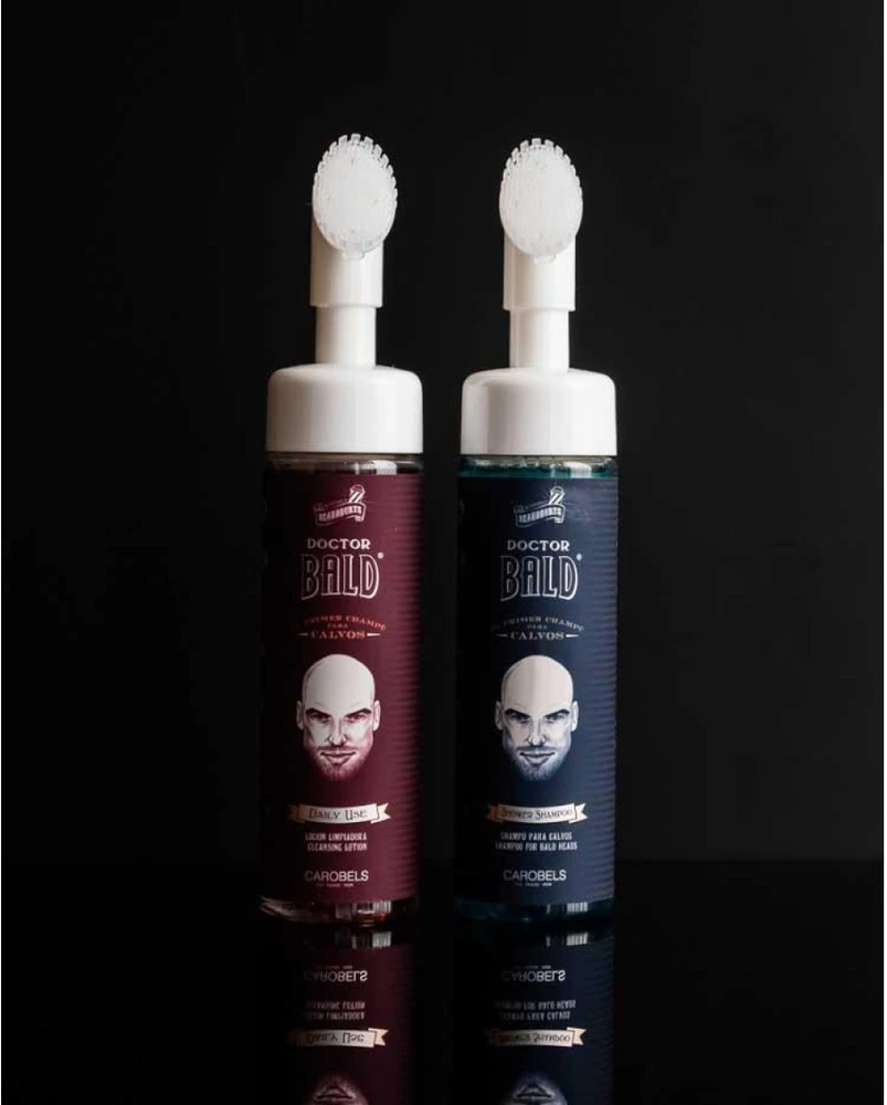 Beardburys Doctor Bald Cleansing Lotion for Bald Men drėkinamasis losjonas plikai galvos odai, 200 ml