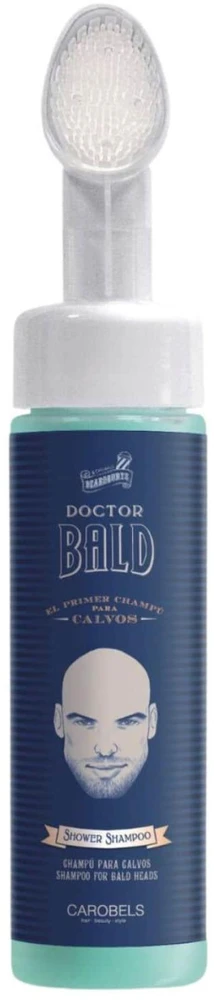 Beardburys Doctor Bald Šampūnas for Bald Men šampūnas plikai galvos odai, 200 ml