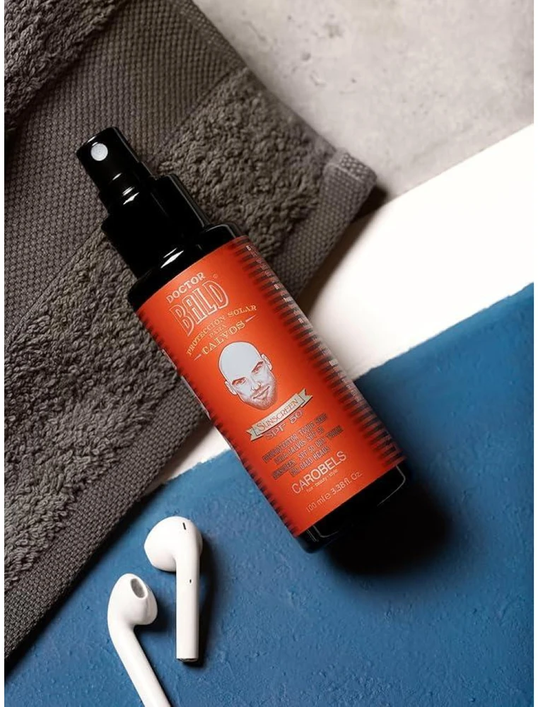 Beardburys Doctor Bald Solar Protection SPF 50+ apsauga nuo saulės plikai galvai, 100 ml