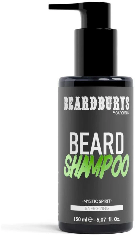 Beardburys Energizing Beard Šampūnas Mystic Spirit barzdos šampūnas, 150 ml