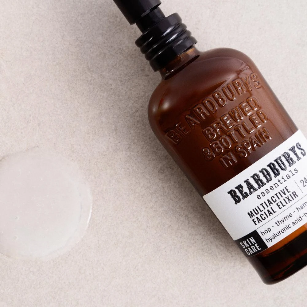 "Beardburys Essentials daugiafunkcinis veido eliksyras 24h 50ml