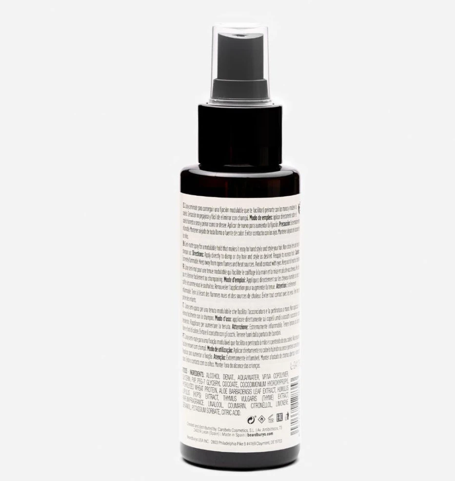 Beardburys Essentials Finalizer fiksuojantis purškiklis plaukams, 100 ml