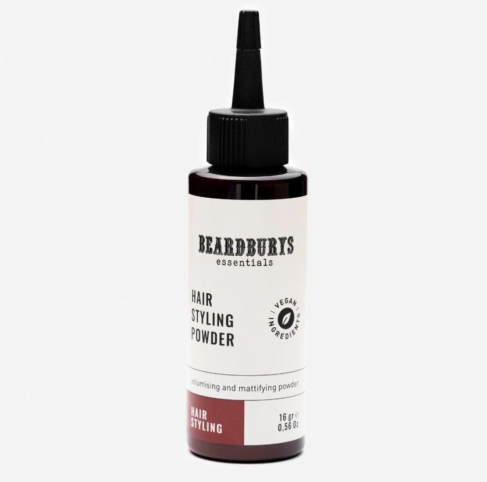 Beardburys Essentials Hair Styling Powder plaukų modeliavimo pudra, 16 g