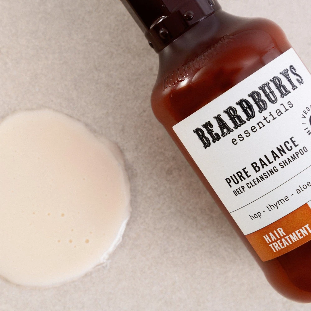 Beardburys Essentials Pure Balance Šampūnas šampūnas nuo pleiskanų, 250 ml