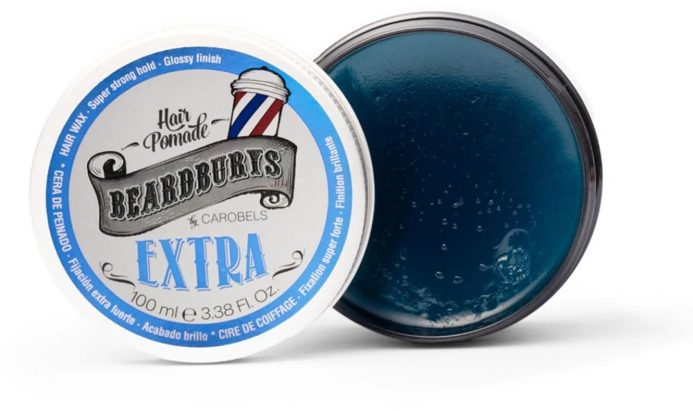Beardburys Extra Strong stipriai fiksuojanti vandens pagrindo pomada, 100 ml