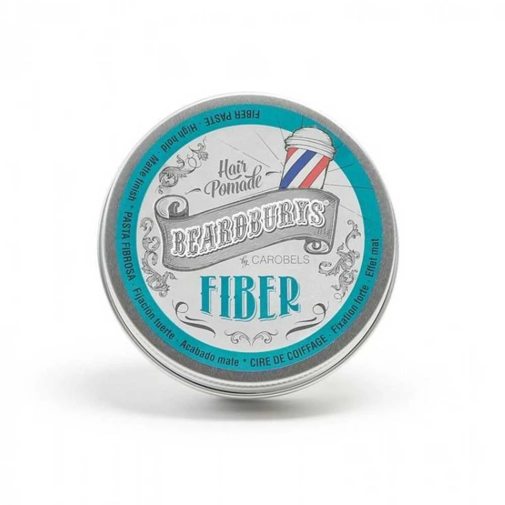 Beardburys Fiber Stiprios fiksacijos tankumo plaukui suteikianti pomada, 100 ml