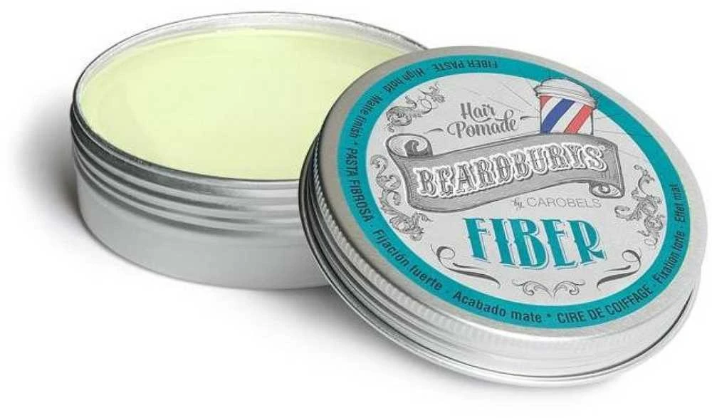 Beardburys Fiber Stiprios fiksacijos tankumo plaukui suteikianti pomada, 100 ml