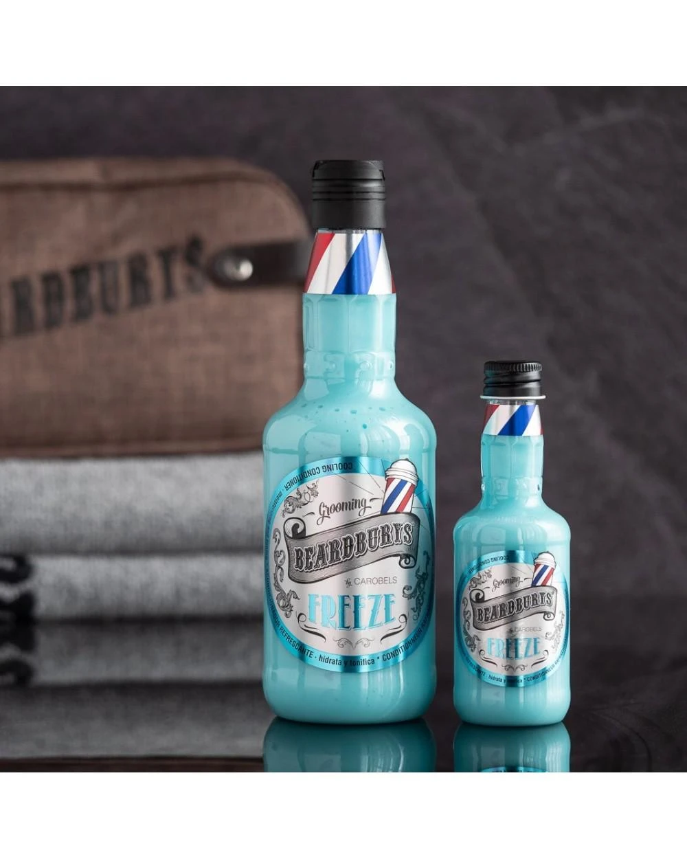 None Beardburys Freeze minkštinantis plaukų kondicionierius, 330 ml