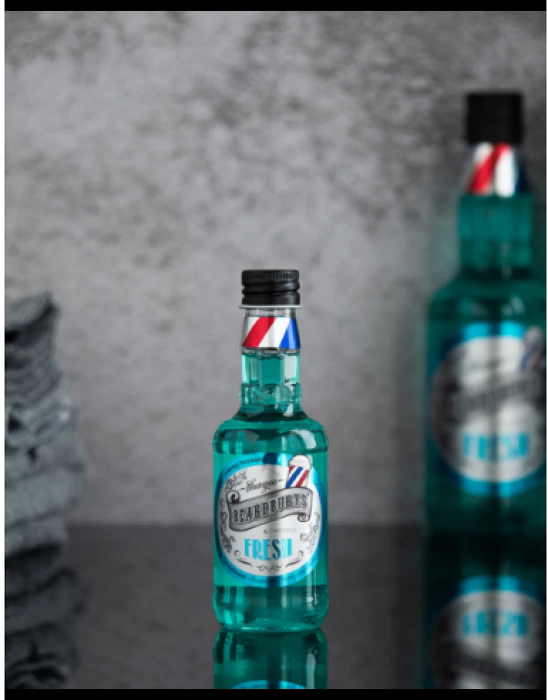 Beardburys Fresh švelniai šaldantis plaukų šampūnas, 100 ml