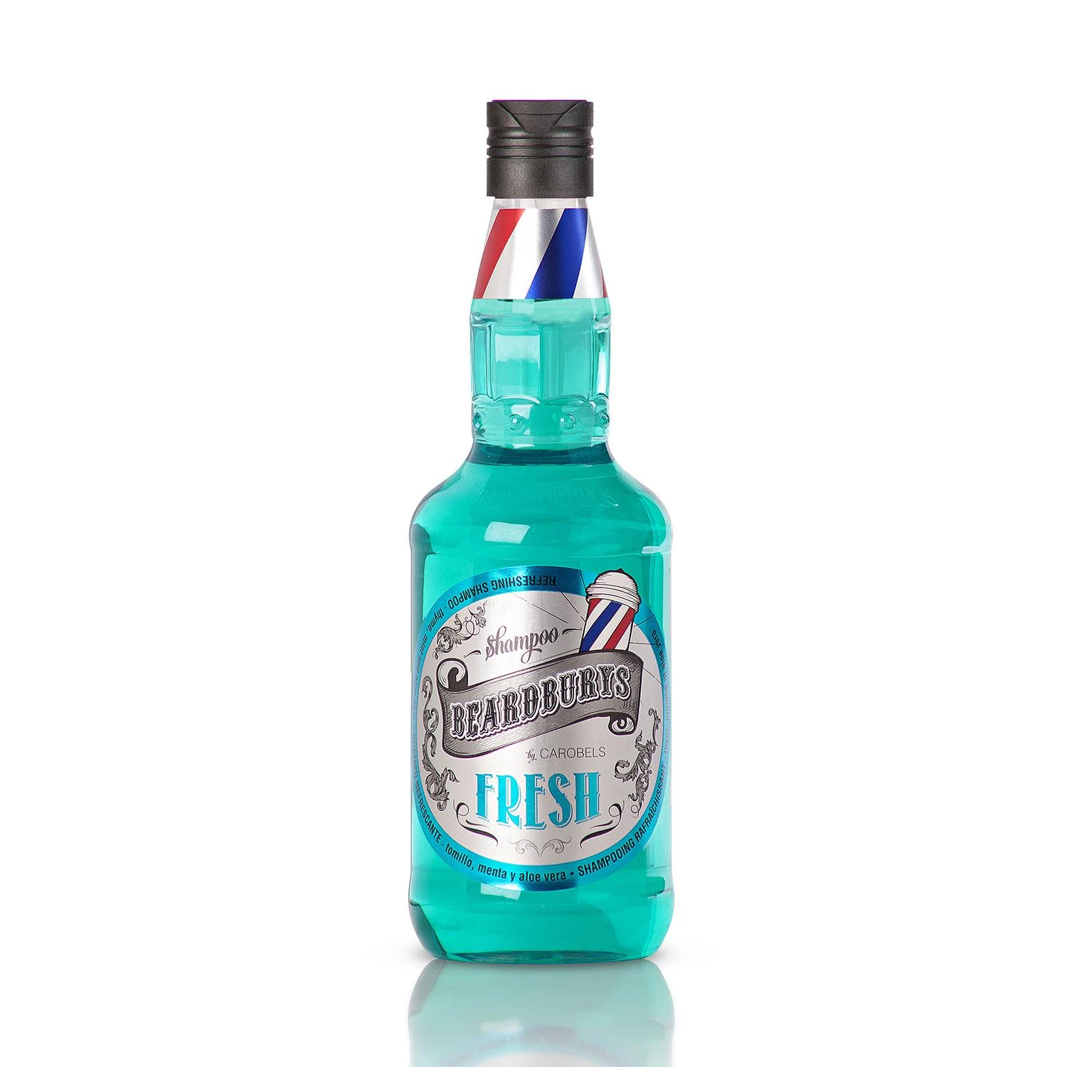 Beardburys Fresh švelniai šaldantis plaukų šampūnas, 330 ml