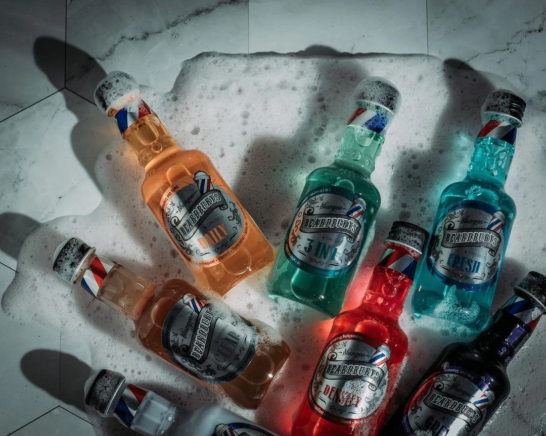 Beardburys Fresh švelniai šaldantis plaukų šampūnas, 100 ml