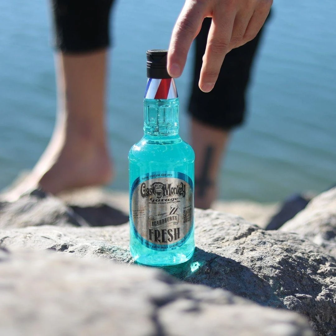 Beardburys Fresh švelniai šaldantis plaukų šampūnas, 100 ml