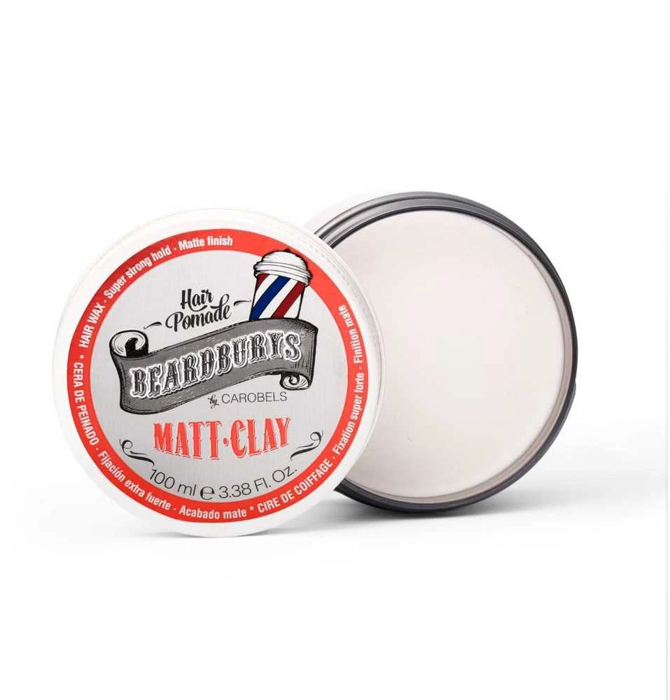 Beardburys Matt Clay plaukų formavimo pomada, 100 ml